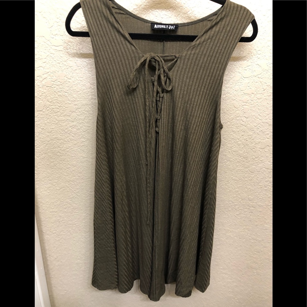 Moss Green Dress